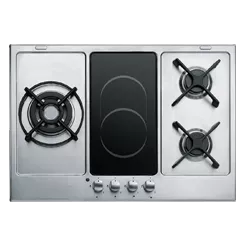 Plaque de cuisson mixte