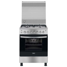 CUIS ZCG62256XA 4F 60CM G.FONTE INOX ZANUSSI