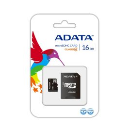 CARTE MSD 16G +ADPT CLASSE4 ASDH16GUICL4  ADATA