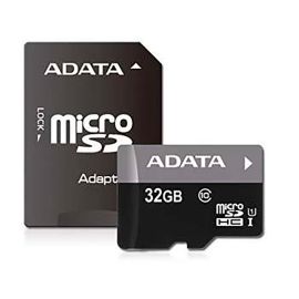 CARTE MSD 32G +ADPT CLASSE10 ASDH32GUCL10 ADATA