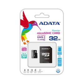 CARTE MSD 32G +ADPT CLASSE10 ASDH32GUCL10 ADATA