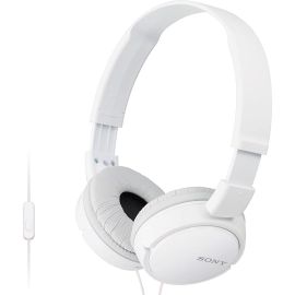 CASQUE FILAIRE MDR-ZX110AP BLANC SONY