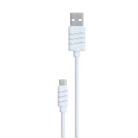 CABLE M.USB 2A T35 DB-19005 1M WHITE FUNWAY