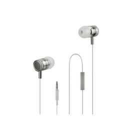 ECOUTEUR A/MIC R3 DB-19024 WHITE SILVER FUNWAY