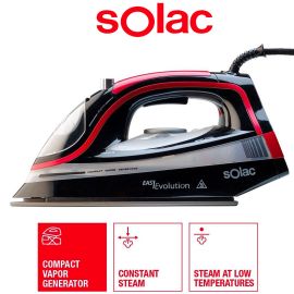 FER A REPASSER 2400W CERAMIC SOLAC