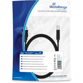CABLE IMPRIMANTE USB 2.0 NOIR 1,8M MEDIA RANGE