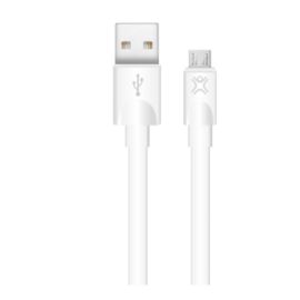 CABLE FLAT USB-A / USB-B 1,2M BLANC XTREMEMAC