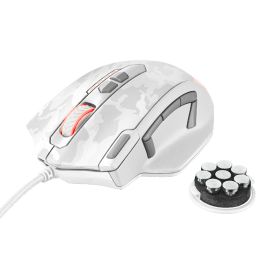 SOURIS GAMER FILAIRE GXT155W WHITE TRUST