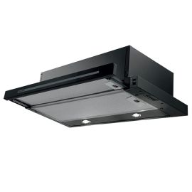HOTTE FSM 601 BK /GL 60CM INOX VERRE NOIR FRANKE