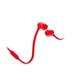 ECOUTEURS T110 A/MIC ROUGE JBL