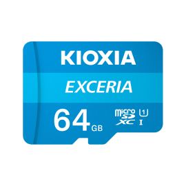 CARTE MICRO SD EXCERIA 64GO + ADAPT SD KIOXIA