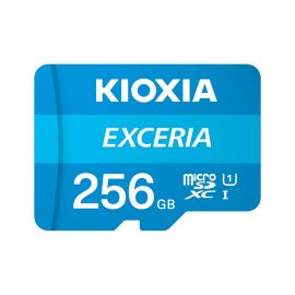CARTE MICRO SD EXCERIA 256GO + ADAPT SD KIOXIA