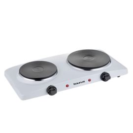 PLAQUE ELECTRIQUE VOLCANO DUO 200W BLC TAURUS