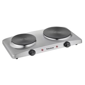 PLAQUE ELECTRIQUE VOLCANO DUO 2500W INOX TAURUS