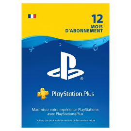 PS4 LIVECARDS PS PLUS ABONNEMENT 1AN