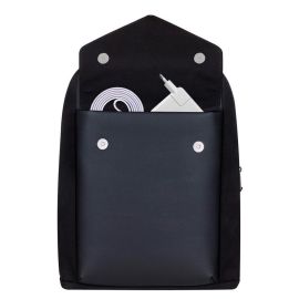 SAC A DOS 14" 8524 CANVAS URBAN NOIR RIVACASE