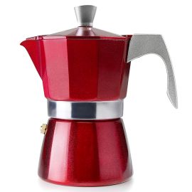 CAFETIÉRE EXPRESS3TASSE EVVA ROUGE623203