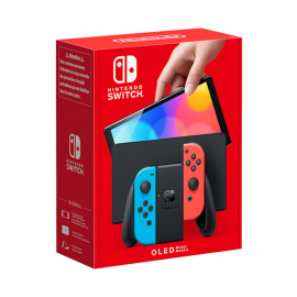 SWITCH OLED + JOY CON ROUGE BLEU NINTENDO