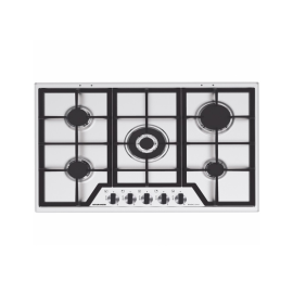 TC AGS7536XX GAZ 75 CM+TRIPLE GRILLE FONTE INOX A
