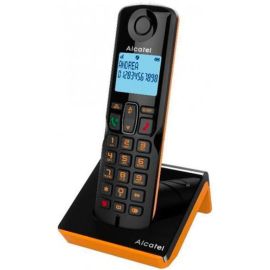 TEL DECT S280 EWE NOIR/ORANGE ALCATEL