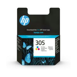 CARTOUCHE 305 DT 3YM60AE TRICOLOR ORIGINAL INK HP