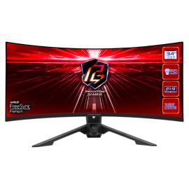 MONITEUR ASRCK GAMING PG34WQ15R3A  34"CURVED 165H