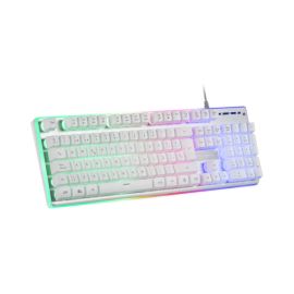 CLAVIER GAMER MK220WFR RGB EDGE ALUMWHT MARSGAMIN