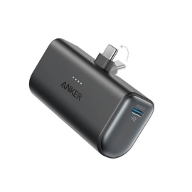 POWER BANK 22.5W  NANO BUILT-IN USB-C BLACK ANKER