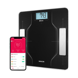PÈSE PERSONNES BLUETOOTH SBS_8002BK SENCOR NOIR