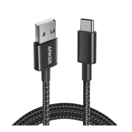 CABLE NYLON USBC USBA 2.0 10 BLACK A8173H11 ANKER