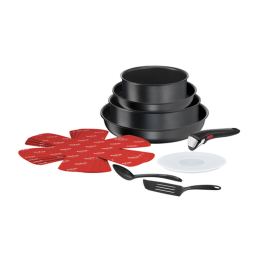 BATTERIE DE CUISINE INEGENIO 12PCS L7629802 TEFAL