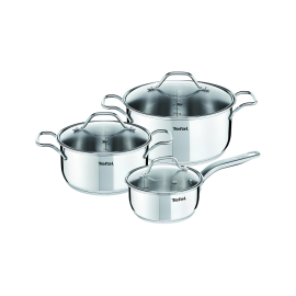 BATTERIE DE CUISINE A702S685 6PCS INOX TEFAL