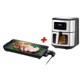 AIR FRYER EAGLE 6,5L 1700W UFESA + BARBECUE GR8425 ASPEN 2500W UFESA