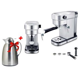 CAFETIERE ESPRESCM1351+CARAF ISOTHERM 1LTMELLERWA