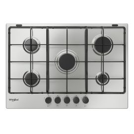 PLAQUE TGM 750/ IX 70CM 5F INOX WHIRLPOOL