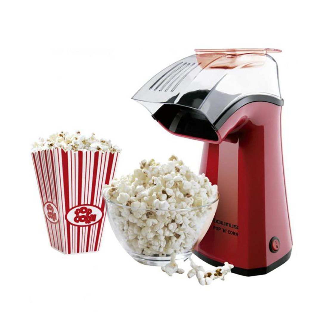 POP CORN 1100W - ROUGE FERRARI TAURUS