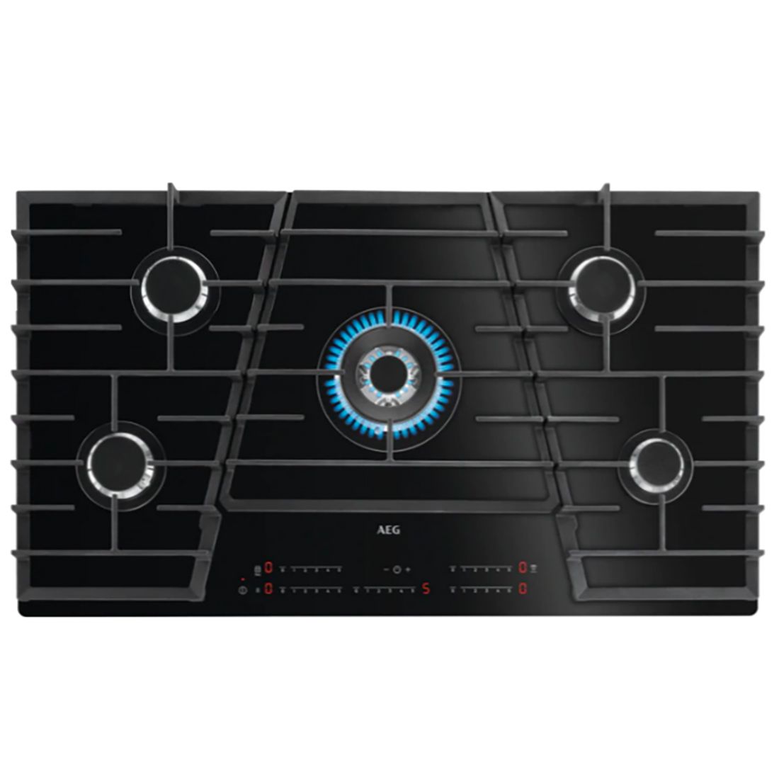 TC GAZ HVB95450IB 5F 90CM VERRE AEG