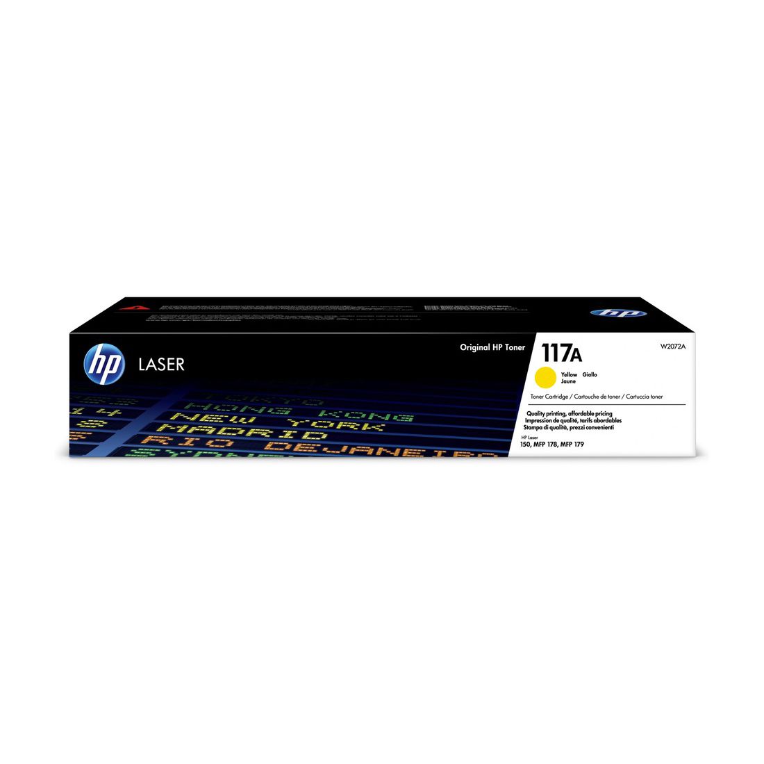 TONER 117A W2072A JAUNE HP