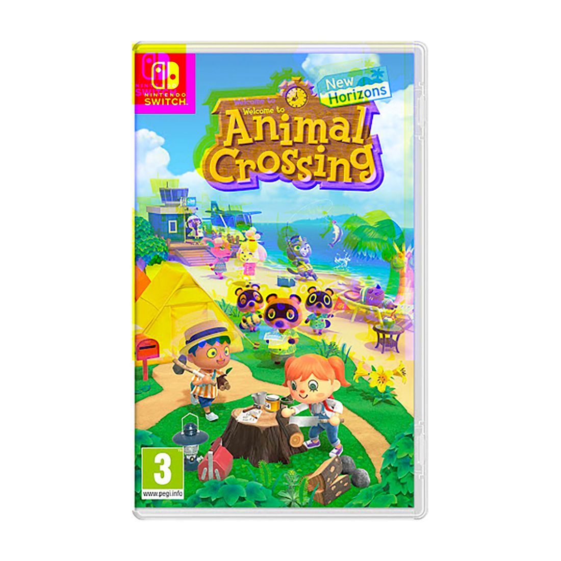 JEU NINTENDO SWITCH GAME CROSSING NEW HORIZONS