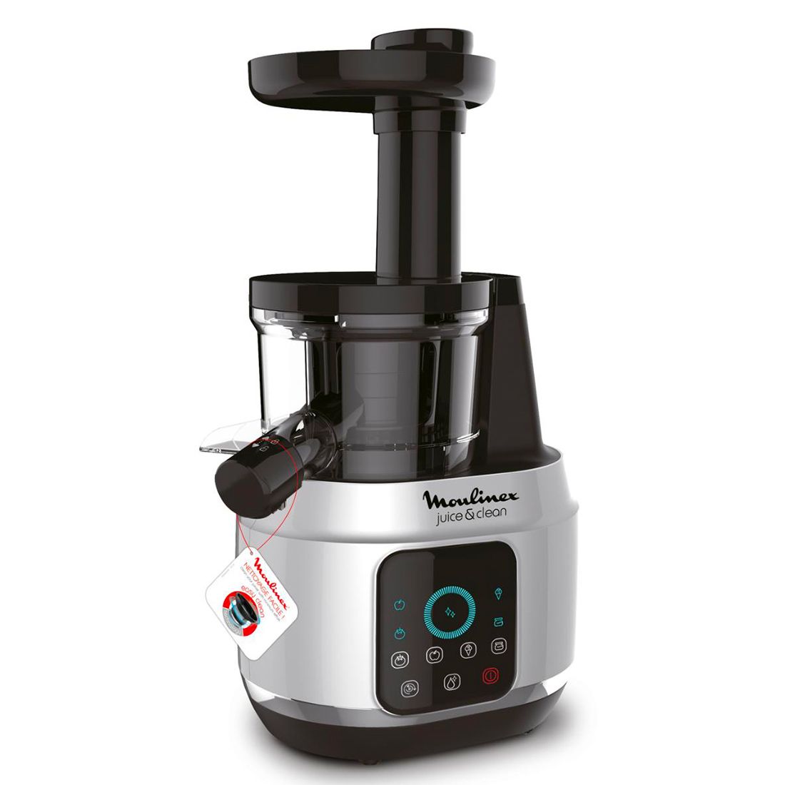 EXTRACTEUR DE JUS  & CLEAN ZU420E10  MOULINEX