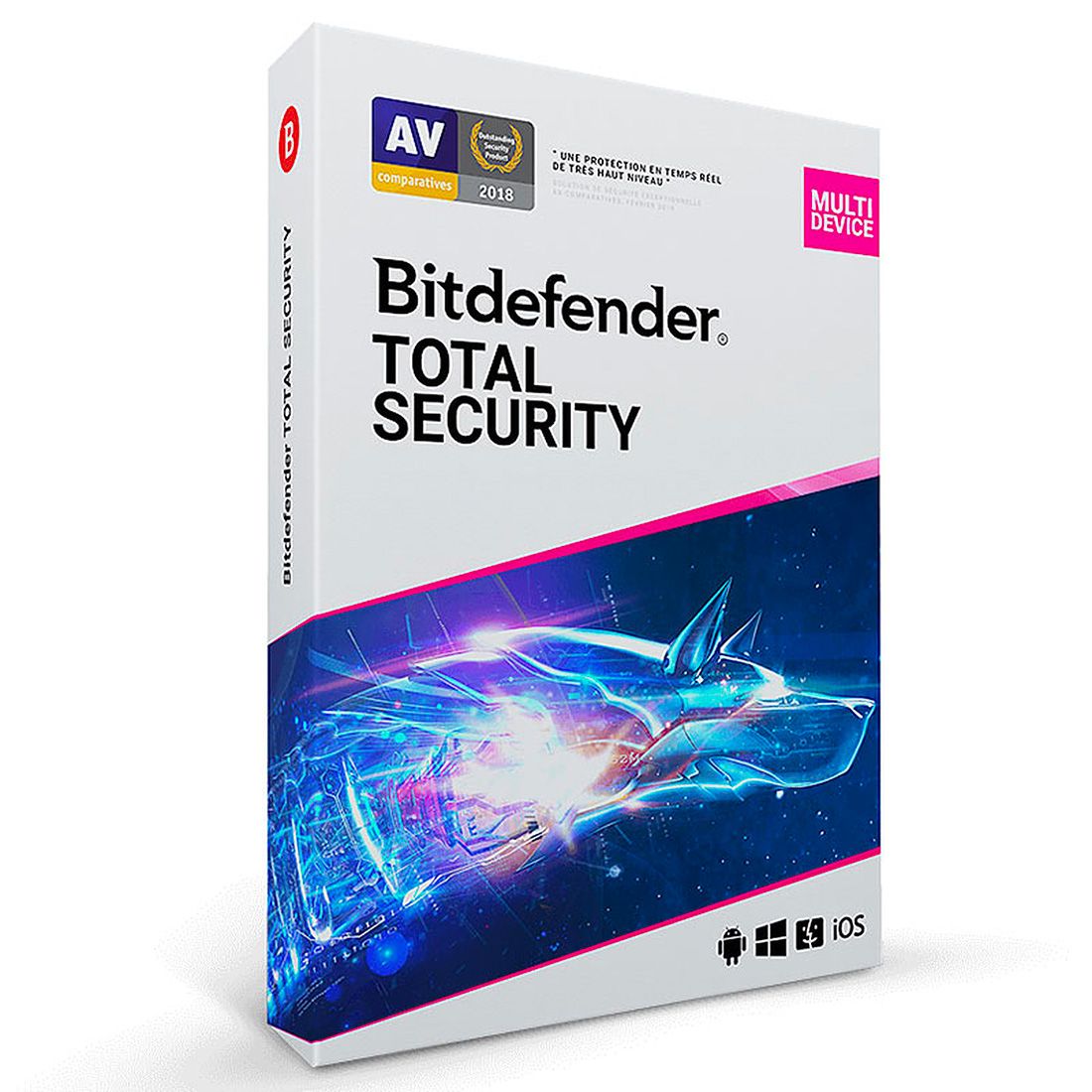 ANTIVIRUS TOTAL SECURITY 2ANS 10USERS BITDEFENDER