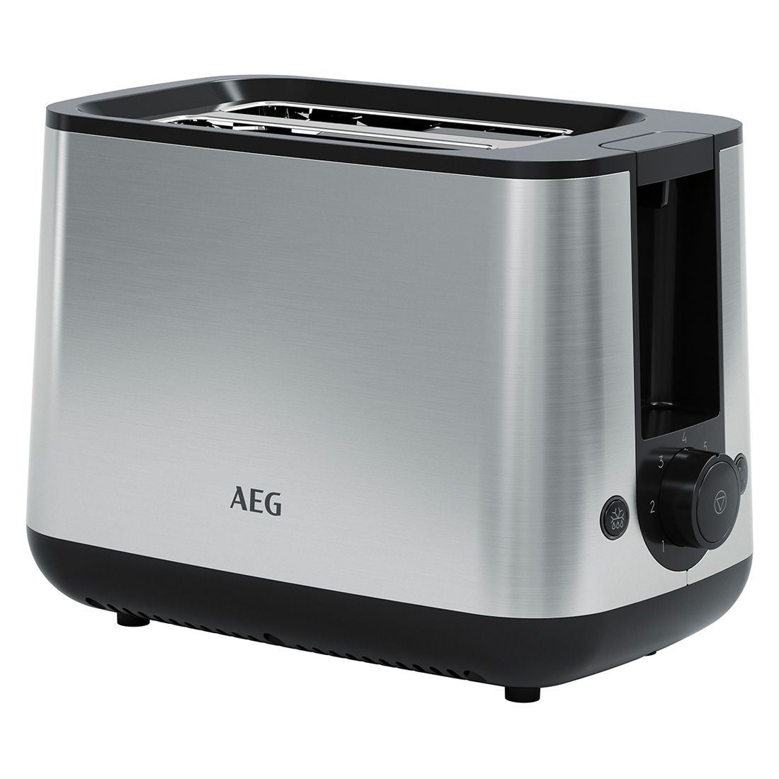 TOASTER DELI3 T3-1-3ST 2 TRANCHES 870W INOX AEG
