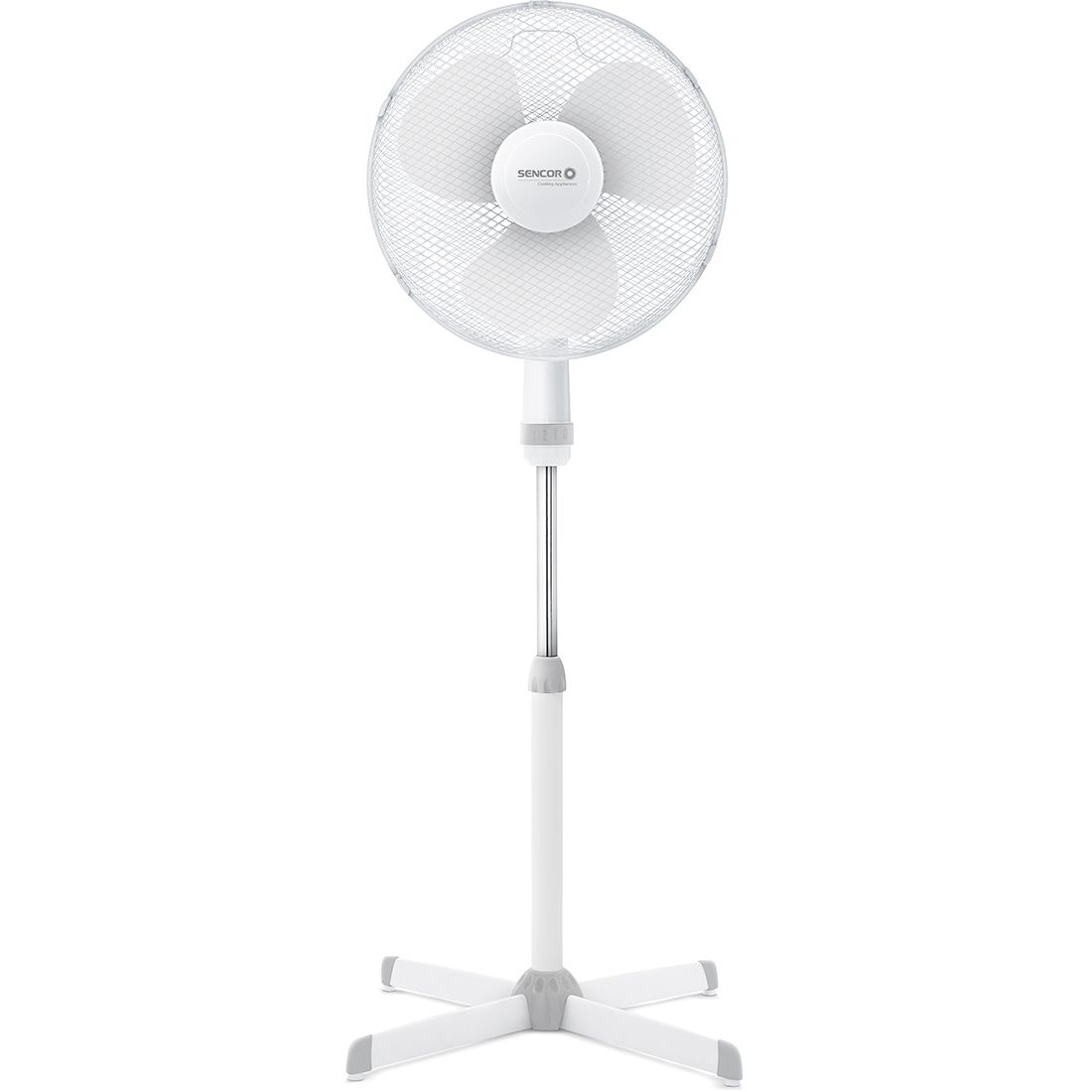 VENTIL SUR PIED SFN 4047WH 50W BLANC SENCOR