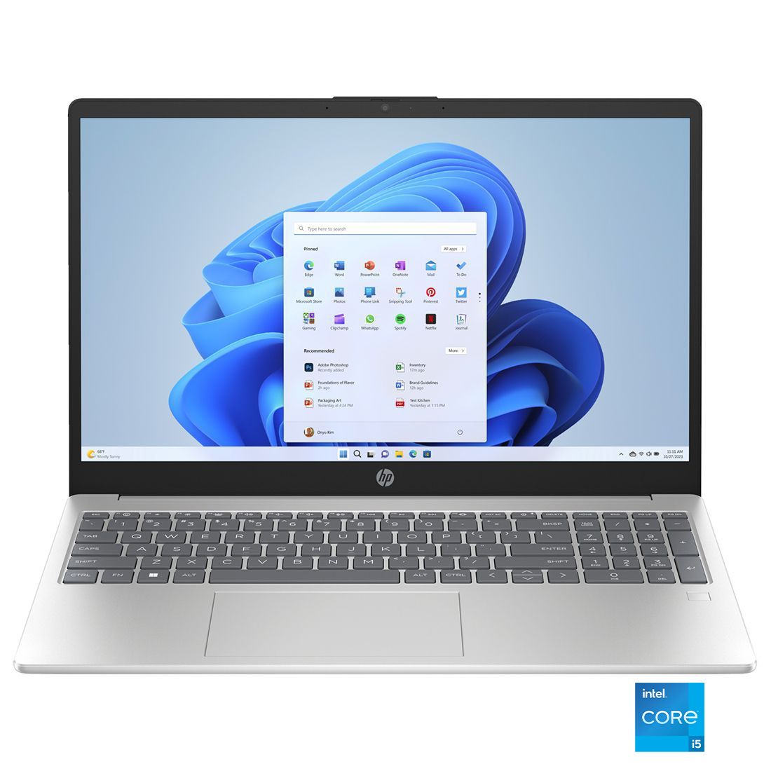 9D6W0EA  HP 15 I5-1334U 15,6"FHD 8 GO 512 GOW11H