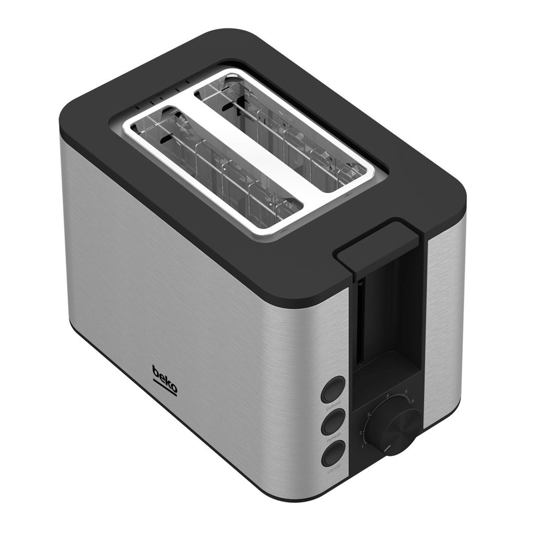 GRILLE PAIN TAM 7321 I INOX 2 FENTES 950W BEKO