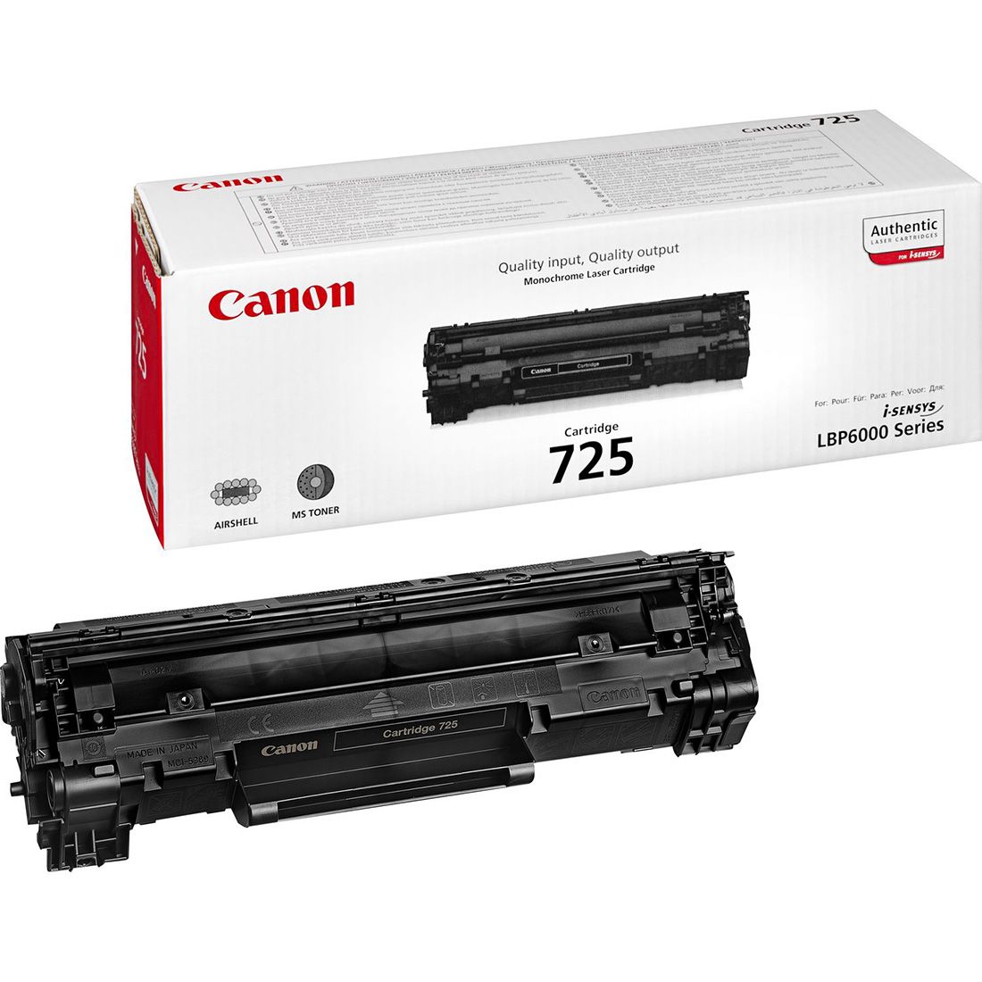 TONER CARTRIDGE 725  1600 PAGES CANON